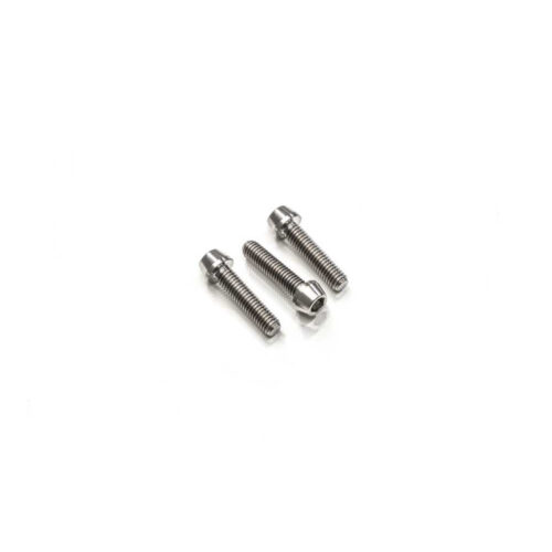 KIT VISSERIE RECEPTEUR EMBRAYAGE CNC RACING M6x20 (3 PIECES) - TITANE