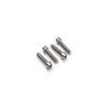 KIT VISSERIE SUPPORT REPOSES PIEDS PASSAGER M8x35 (4 PIECES) - TITANE
