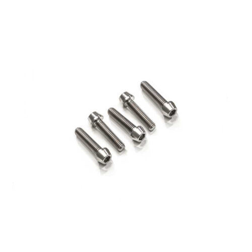KIT VISSERIE TE DE FOURCHE SUPERIEUR M6X30/M8X30 (4/1 PCS) TITANE
