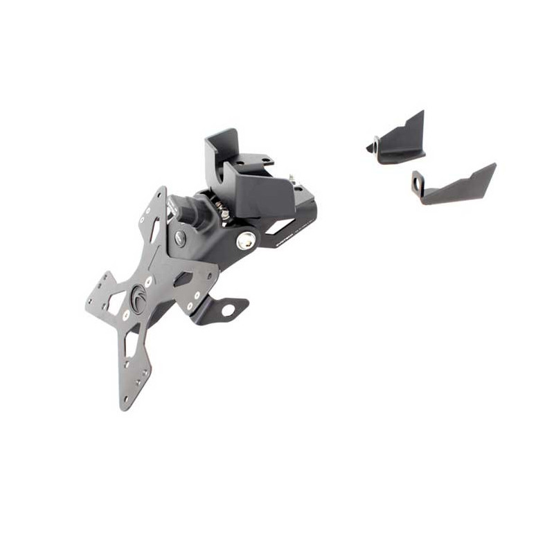 KTM 950/990 SUPERMOTO/R/T SUPPORT DE PLAQUE REGLABLE KTM 950/990 SUPERMOTO/R/T SUPPORT DE PLAQUE REGLABLE