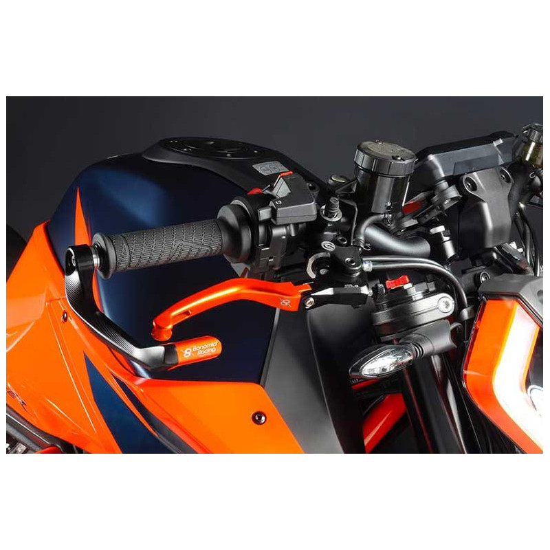 KTM SUPERDUKE 1290 R KIT LEVIER FREIN ET EMBRAYAGE REPLIABLE ALU TAILLE MASSE BO