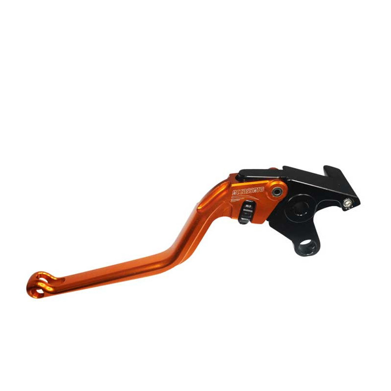 Levier d'embrayage fixe Accossato pour motos, en Aluminium CNC