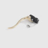 LEVIER D EMBRAYAGE KUSTOM TECH EN ALUMINIUM NOIR ET LAITON