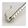 LEVIER RETRO LINE KUSTOM TECH CHROME ET LAITON POLI