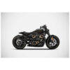 Ligne complète 2 en 1 en 2 gt inox Harley 1250 Sportster Zard
