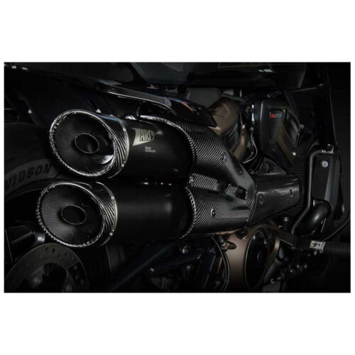 Ligne complète 2 en 1 en 2 gt inox Harley 1250 Sportster Zard