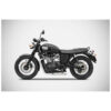 Ligne complète 2 en 2 inox Triumph bonneville Zard