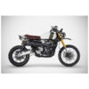 LIGNE COMPLETE 2 SORTIES INOX ZARD TRIUMPH SCRAMBLER 1200