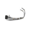 Ligne complète d'échappement basse inox mt07 et xsr 700 Zard