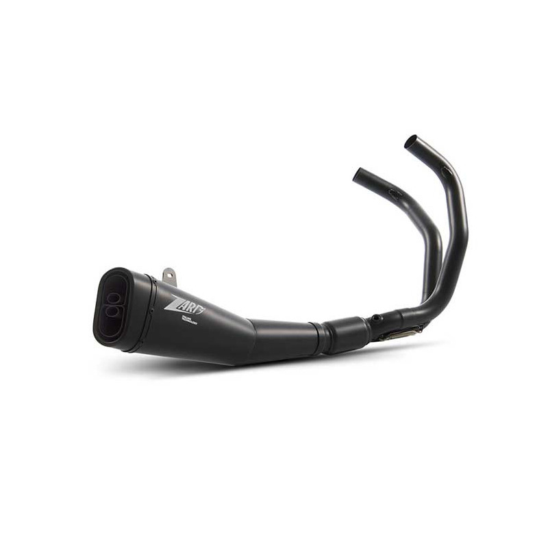 Ligne complète d'échappement basse inox mt07 et xsr 700 Zard