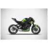 Ligne complète d'échappement inox 4 en 1 Kawasaki Z900 Zard