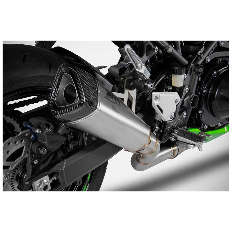 Ligne complète d'échappement inox 4 en 1 Kawasaki Z900 Zard