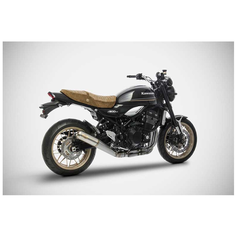 Ligne complète d'échappement inox 4 en 1 Kawasaki z900rs Zard