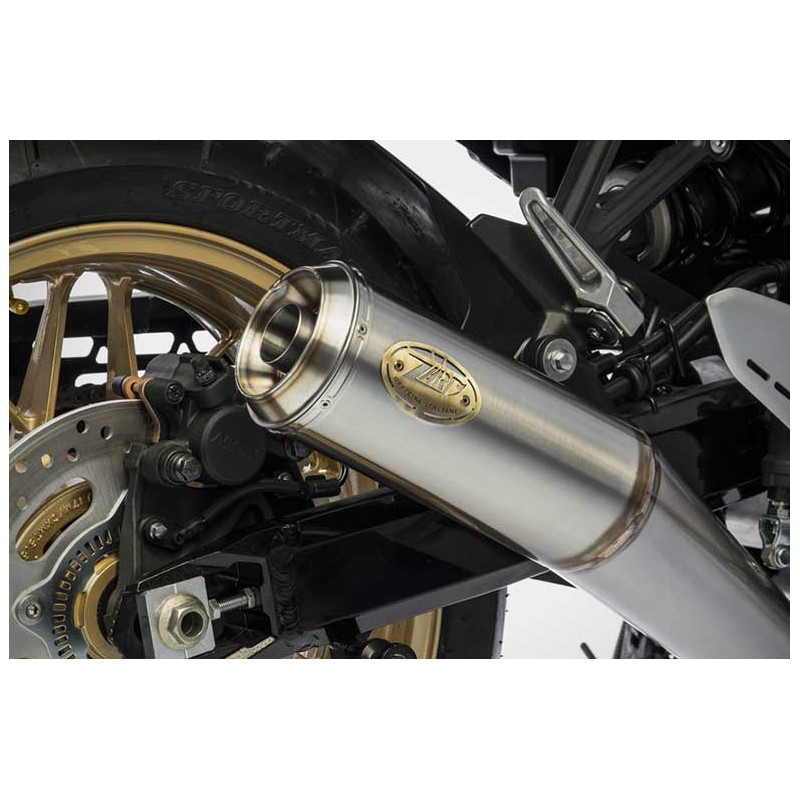 Ligne complète d'échappement inox 4 en 1 Kawasaki z900rs Zard