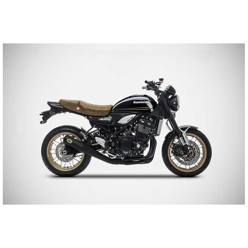 Ligne complète d'échappement inox 4 en 1 Kawasaki z900rs Zard