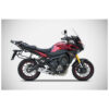 Ligne complète d'échappement inox mt09 tracer Zard