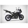 Ligne complète d'échappement inox mt09 xsr 900 mt09 tracer Zard