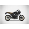 Ligne complète d'échappement titane 4 en 1 Kawasaki z900rs Zard