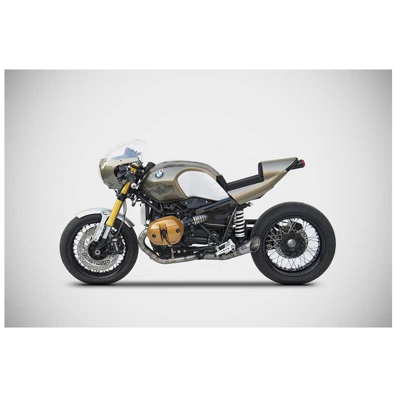 Ligne complète titane 2 en 2 BMW R Nine T Zard Ligne complète titane 2 en 2 BMW R Nine T Zard