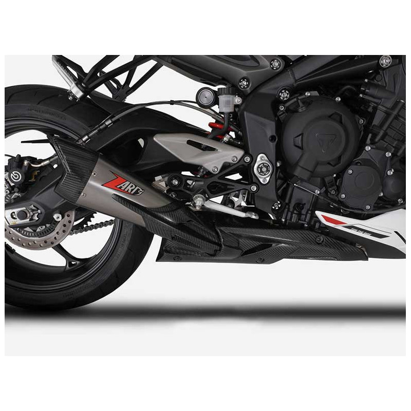 LIGNE COMPLETE ZARD TRIUMPH STREET TRIPLE 765 2023