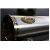 Ligne d'échappement 2 en 1 en 2 inox Ducati monster 1200 r Zard