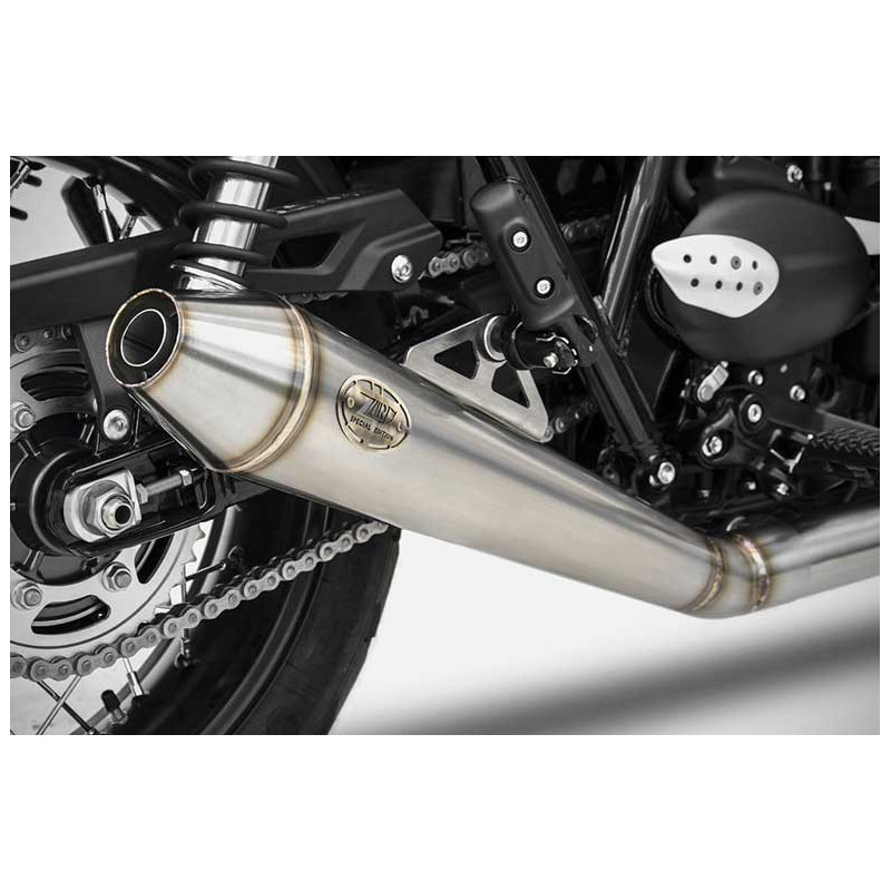 Ligne d'échappement conic basse inox Zard