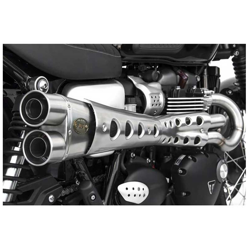Ligne d'échappement special edition haut inox Zard