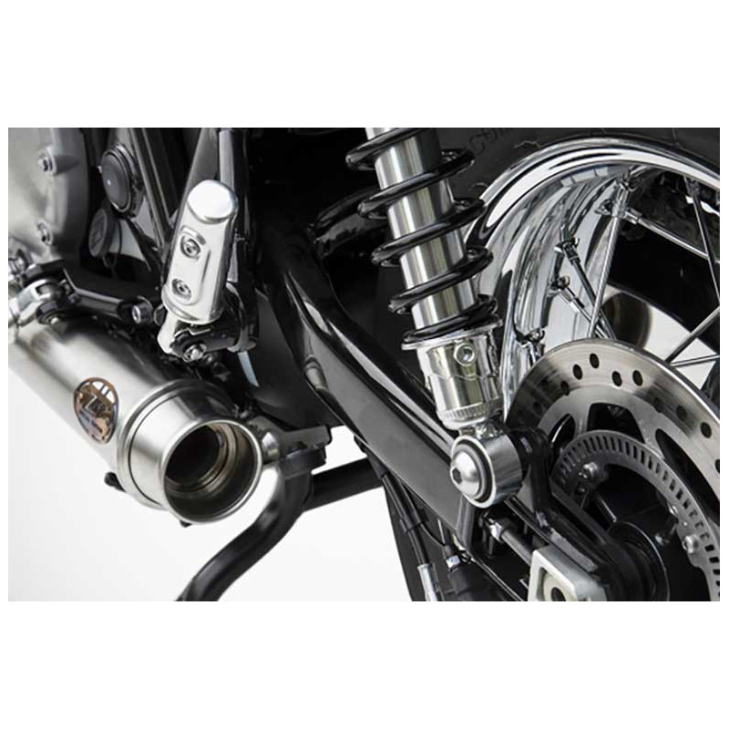 Ligne Echappement 2 en 2 court Triumph t120 Zard