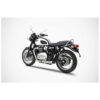 Ligne Echappement court Triumph t120 Zard