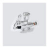 MAITRE CYLINDRE AVEC BOCAL KUSTOM TECH ALUMINIUM POLI