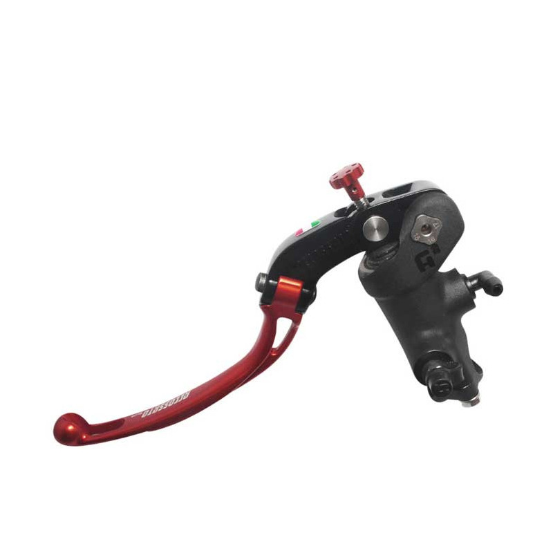 Maitre cylindre d'embrayage avec corps noir PRS 14x15-16-17 ,levier repliable ve