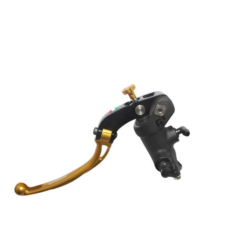 Maitre cylindre d'embrayage avec corps noir PRS 17x15-16-17 ,levier repliable ve