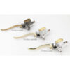 MAITRE CYLINDRE DE FREIN 14MM EN ALUMINIUM ET LAITON SATINE