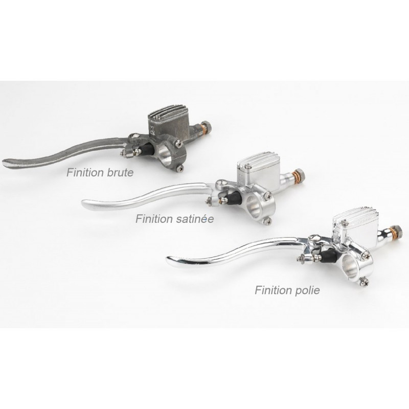MAITRE CYLINDRE DE FREIN 14MM EN ALUMINIUM POLI