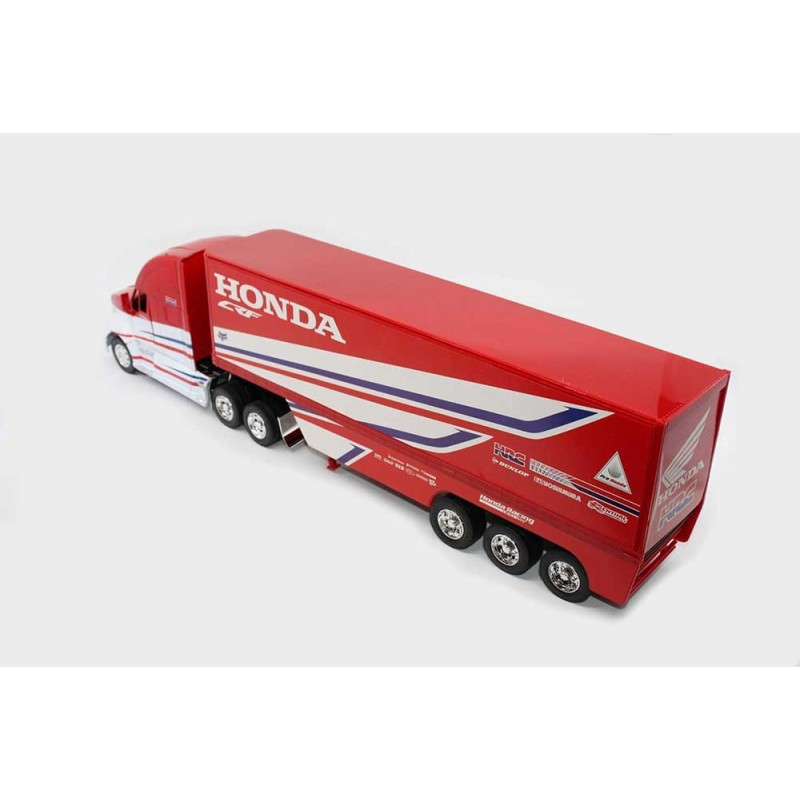 miniature-camion-peterbilt-hrc-factory-team-honda-1-32 Miniature camion Peterbilt HRC factory team Honda 1/32