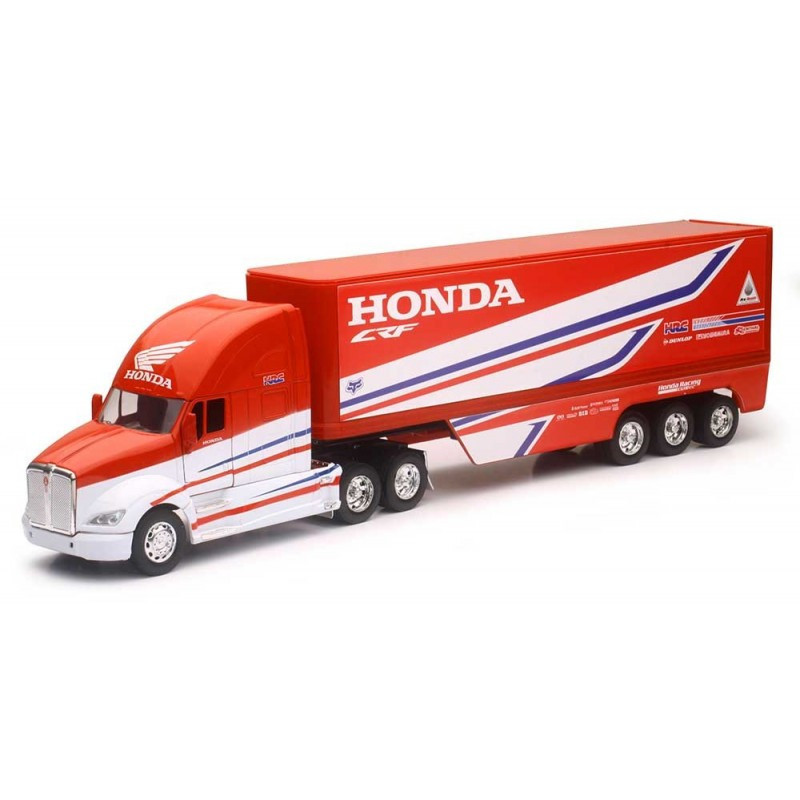 Miniature camion Peterbilt HRC factory team Honda 1/32 Miniature camion Peterbilt HRC factory team Honda 1/32