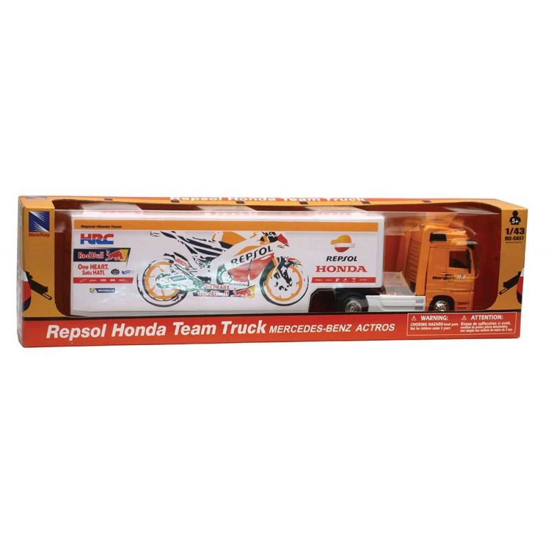 miniature-camion-repsol-honda-racing-team-1-43 Miniature camion Repsol Honda Racing Team 1/43