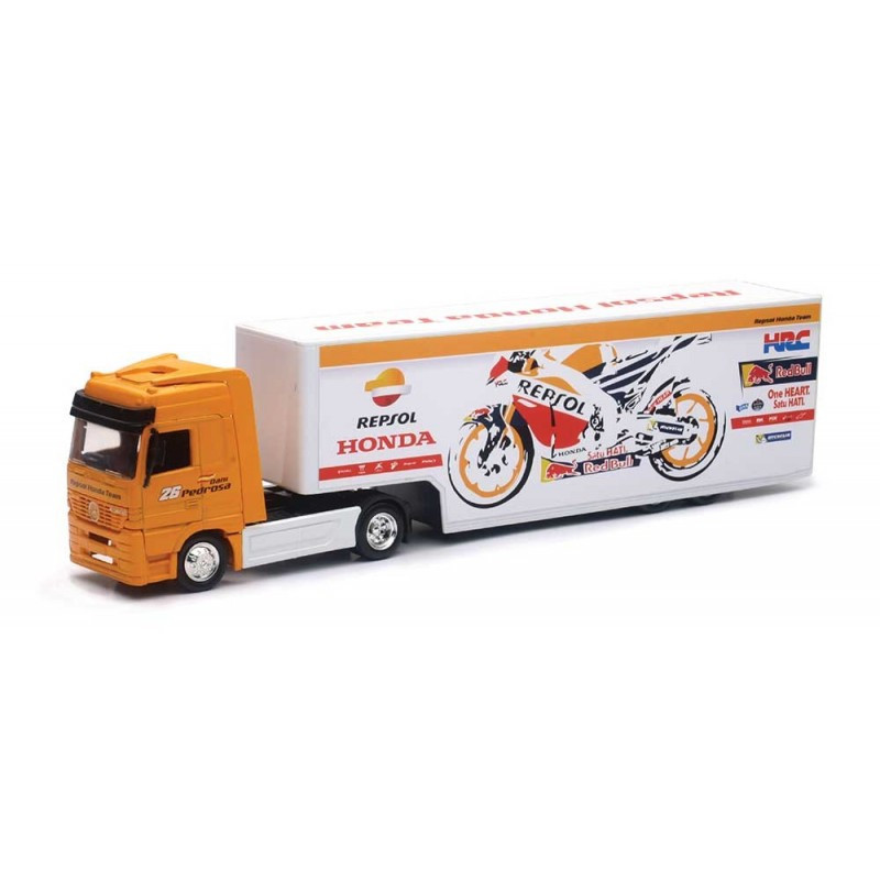 Miniature camion Repsol Honda Racing Team 1/43 Miniature camion Repsol Honda Racing Team 1/43