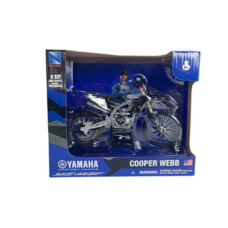 MINIATURE MOTO CROSS YAMAHA YZF 450 2022 TEAM C.WEBB