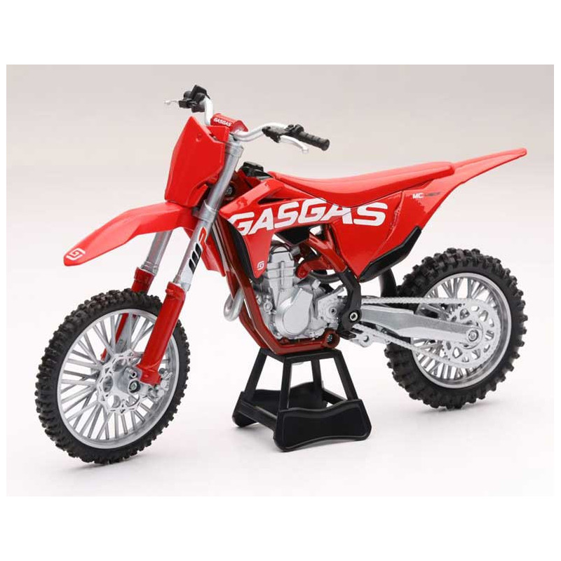 Miniature moto gasgas mc 450 2020 echelle 1/12°