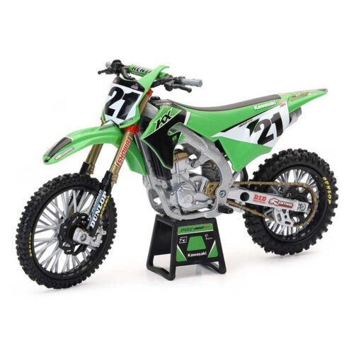 MOTO CROSS KAWASAKI KXF 450 J. ANDERSON N°21 1/12°