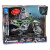 MOTO CROSS KAWAZAKI KX450F 2020 MATHIS VALIN N°317  1/12°