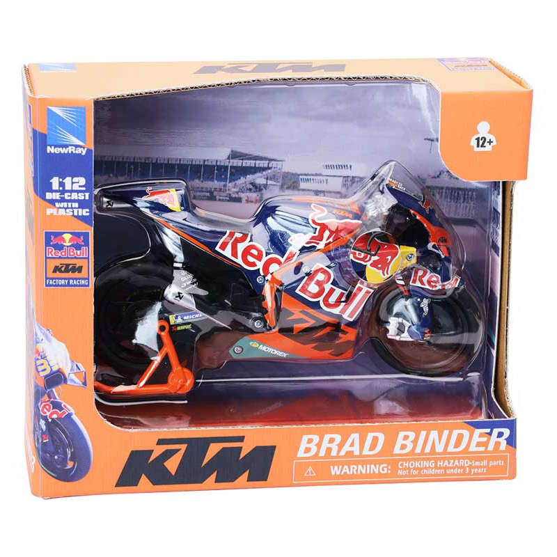 MOTO GP KTM RC16 N°33 PILOTE B. BINDER 1/12°
