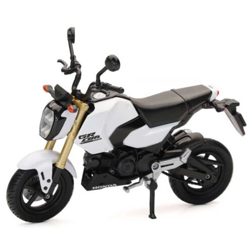 MOTO HONDA BLANCHE GROM A/B  échelle 1/12°