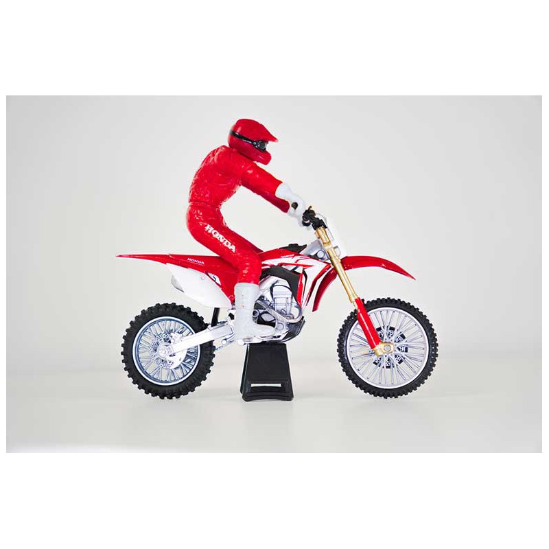 MOTO HONDA CR450F + RIDER 1/12°