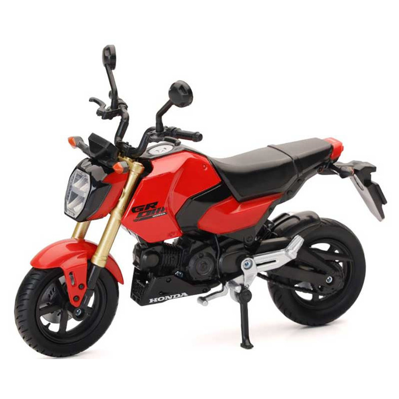 MOTO HONDA ROUGE GROM A/B  échelle 1/12°