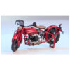 MOTO INDIAN FOUR (BURGUNDY) 1930 1/12°