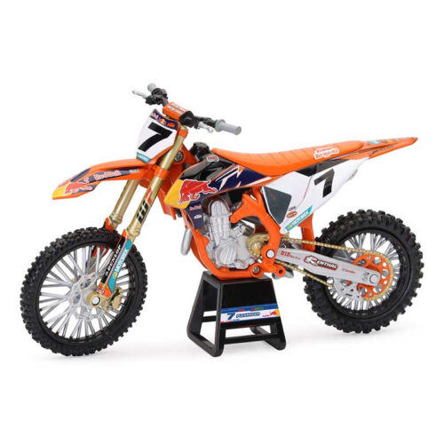 MOTO KTM 450 SX-F TACTORY RACING TEAM 2022 A. PLESSINGER N°7 1/12°