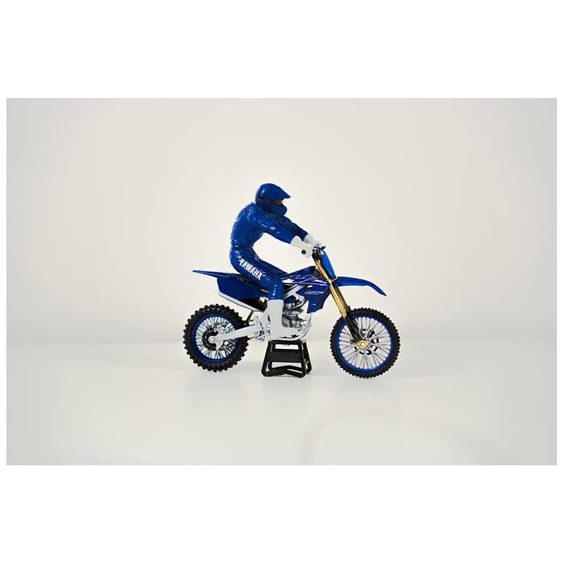 MOTO YAMAHA YZ450F + RIDER 1/12 °