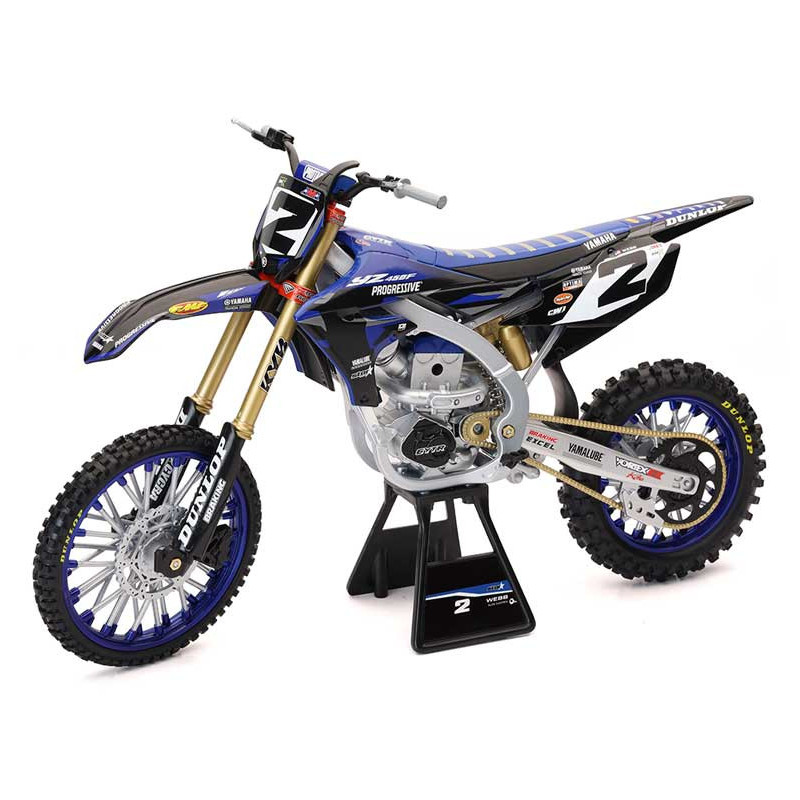 MOTO YAMAHA YZ450F STAR RACING TEAM COOPER WEBB N°2 ECHELLE 1/6°